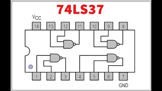 [SGeC] 74LS37 Quad 2-Input NAND Buffers