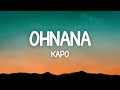 Kapo - Ohnana (Letra)