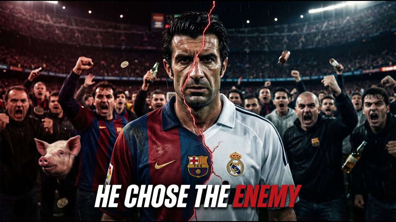 The Betrayal of Luis Figo – From Barcelona Hero to Real Madrid’s Most Hated Villain