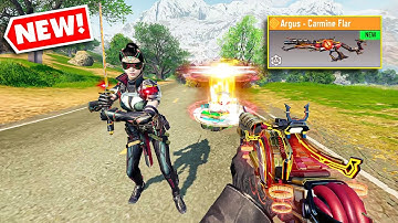 *NEW* LEGENDARY Argus - Carmine Flar in COD MOBILE !!