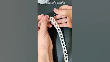 DIY Pearl Jewellery🥰 | How to Make Stunning Piece at Home #diy #trending #handmade #shorts #fashion