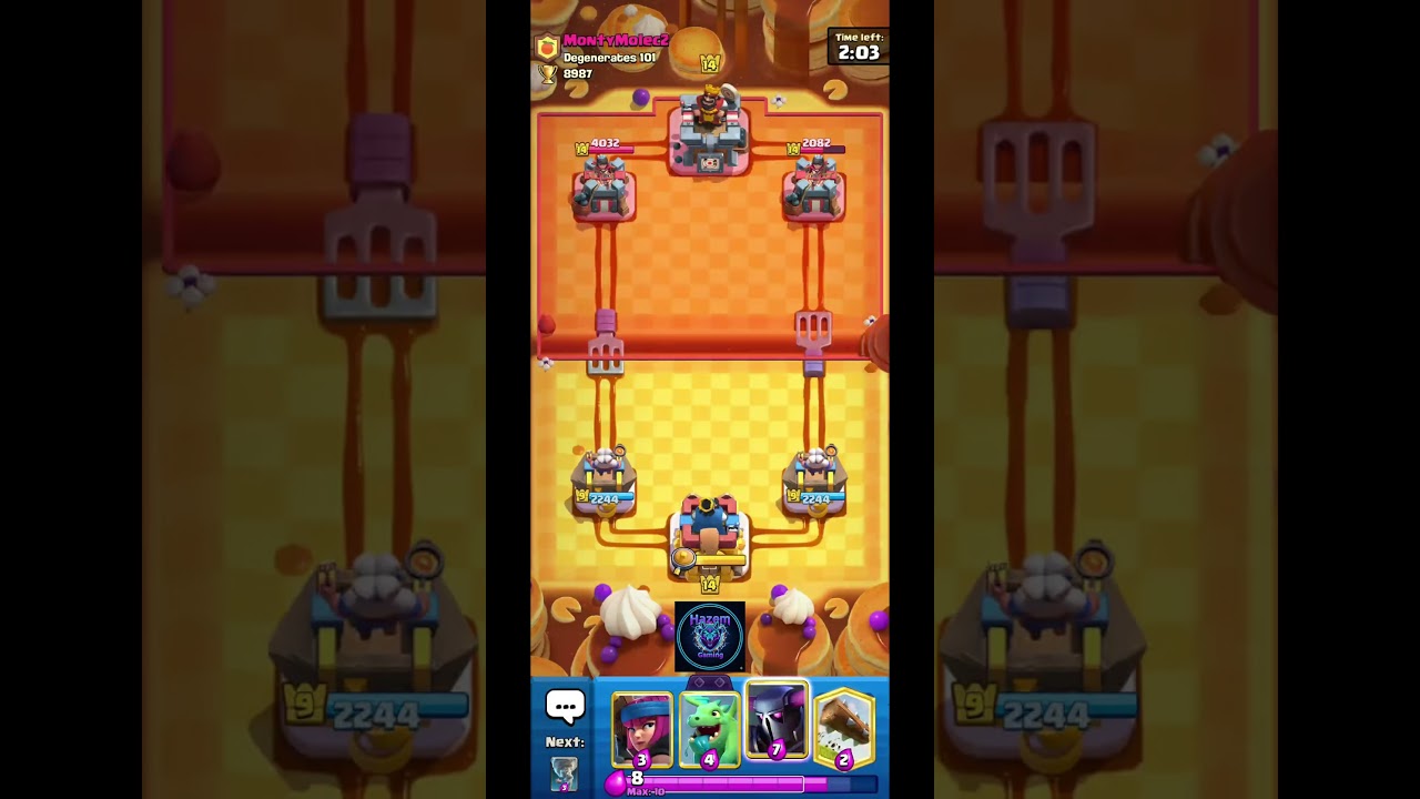 Clash Royale | Hero Wizard Power 3🔥👌 