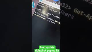 how to fix new AMD glitch on adrenaline software. Right clicking issue.