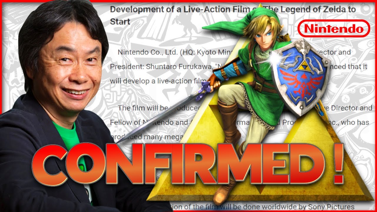 The Legend of Zelda Live Action Movie CONFIRMED