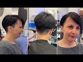 Short Asymmetrical Undercut Haircut Tutorial for women | Short Hair Cutting Technques