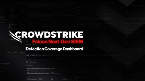 Detection Coverage with Falcon Next-Gen SIEM