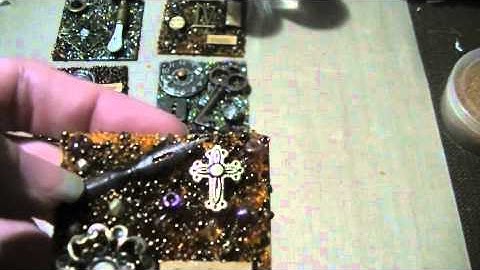 New 2inchie art tiles I worked on (surprise giveaway here is CLOSED)