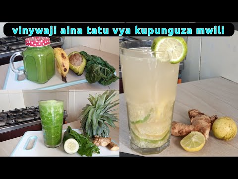 Vinywaji Aina Tatu Vya Kusaidia Kupunguza Mwili Kwa Haraka..3 Types of Weight Loss Drink