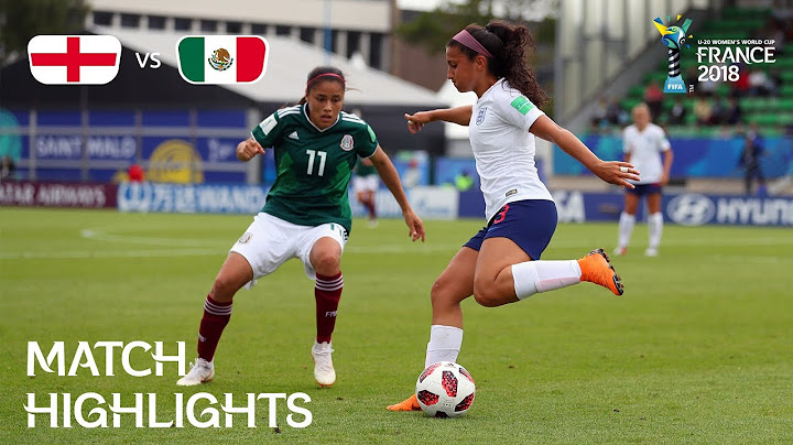 England v Mexico - FIFA U-20 Women’s World Cup France 2018 - Match 20