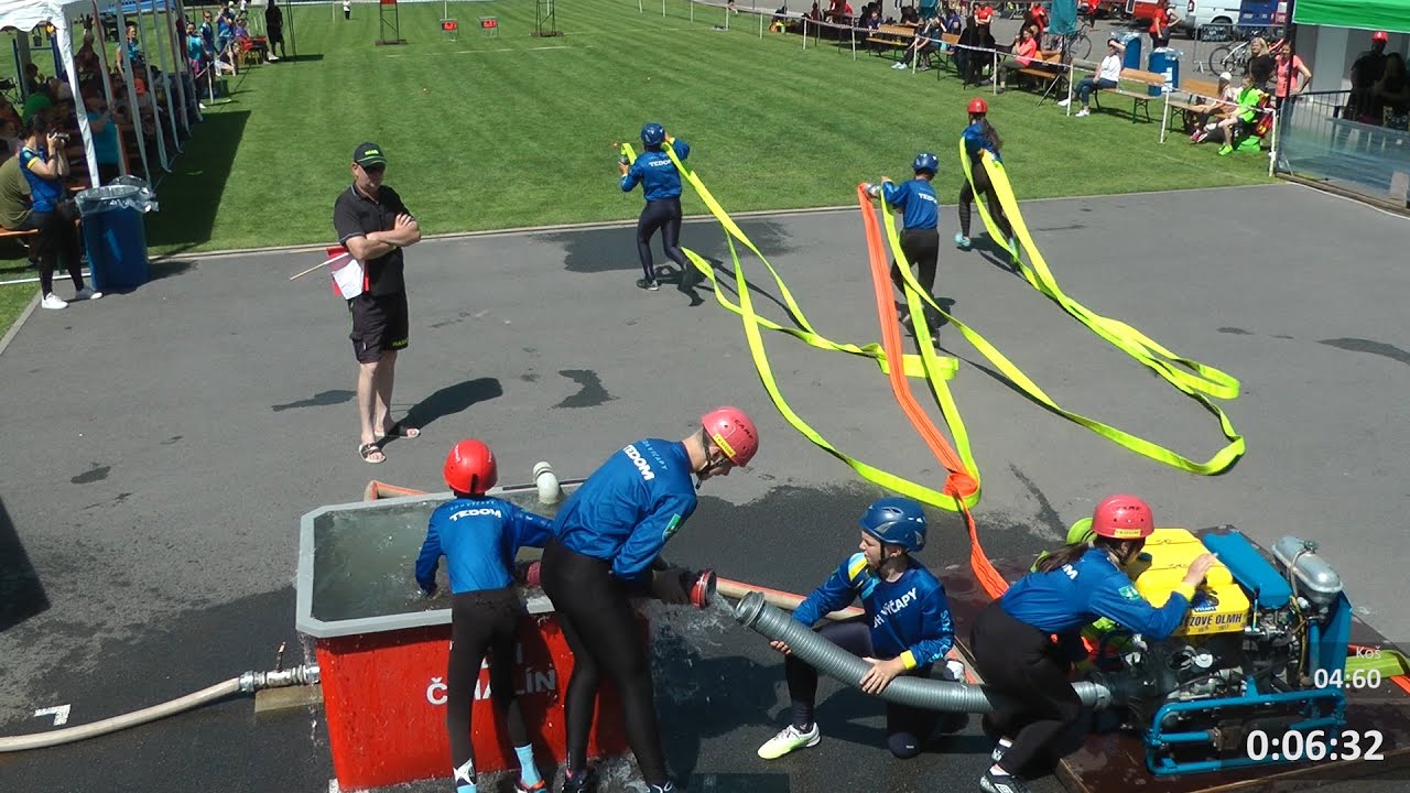 Okresní liga mladých hasičů Číhalín 2024