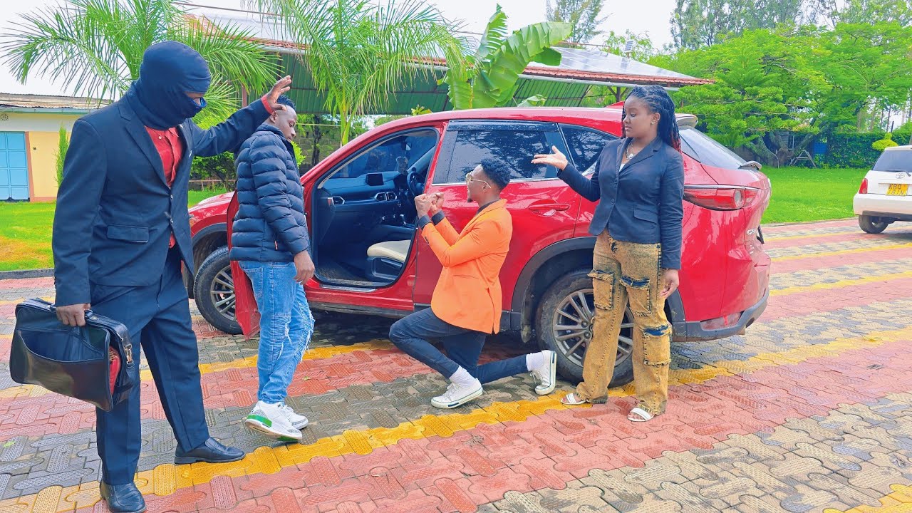 GOD is Good😰🙏See how Ray reacted after seeing his car for the first time😇Ogopa Daktari  mato