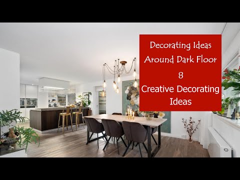 Decorating Ideas Around Dark Floor | CREATIVE DECORATING IDEAS #8