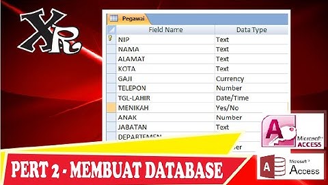 PERTEMUAN 2 - BASIS DATA DASAR (MEMBUAT DATABASE)
