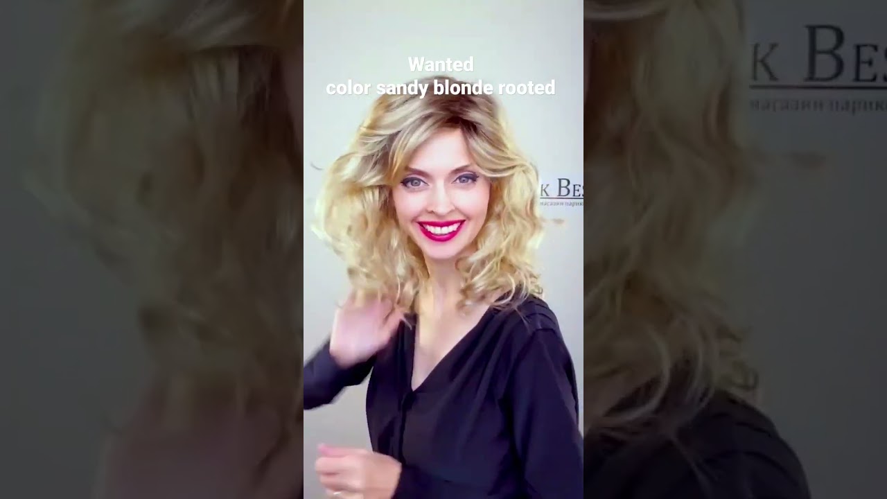 wig Wanted by Ellen Wille /color sandy blonde rooted 