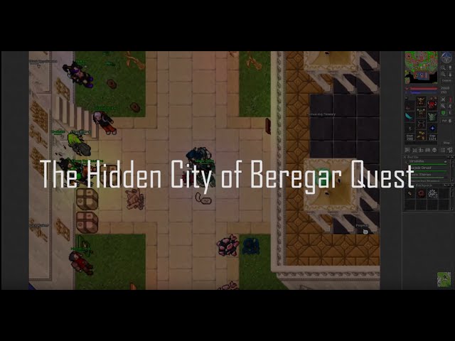 THE HIDDEN CITY OF BEREGAR QUEST - [2023] DWARVES AND PYROMANCERS [NEW] :  r/TibiaMMO