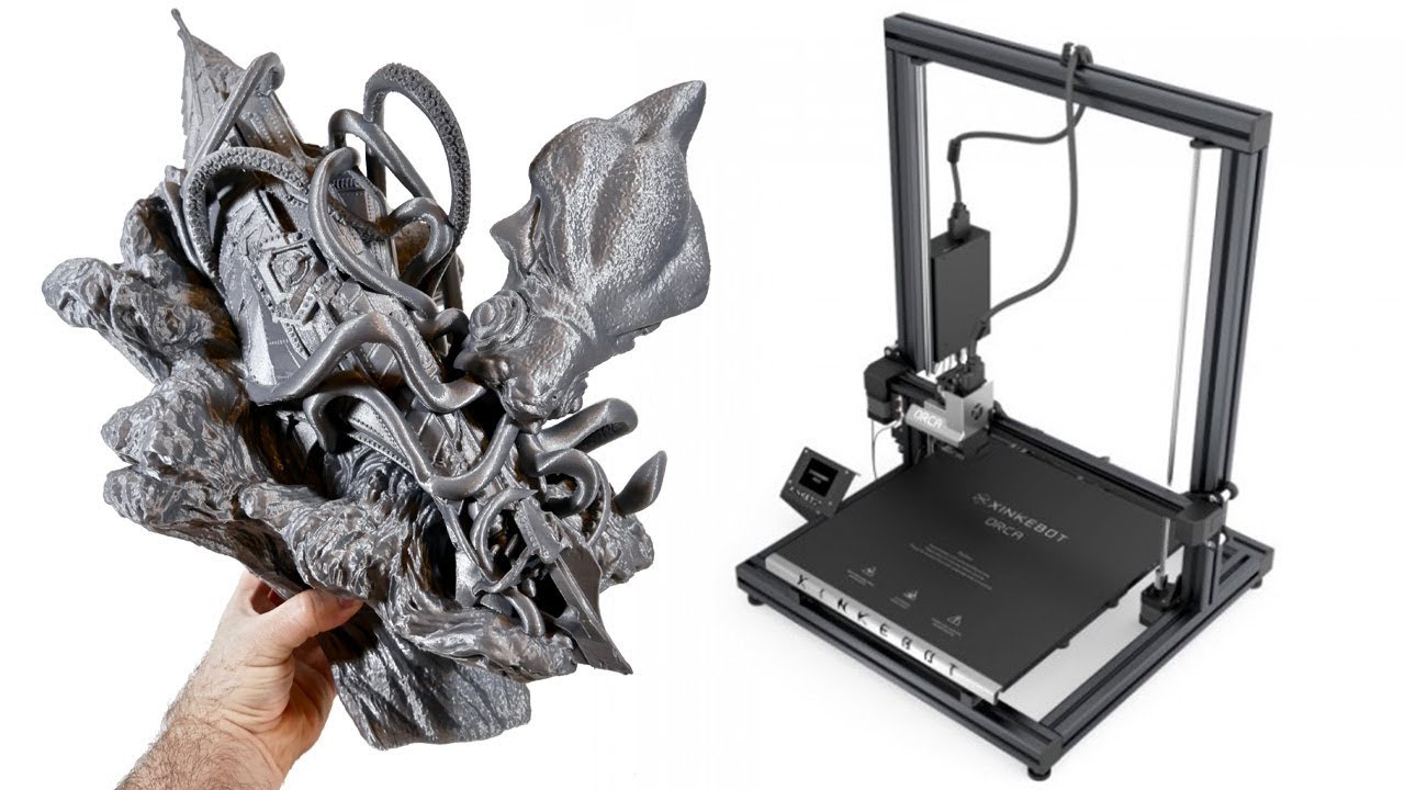 video Xinkebot Orca2 Cygnus 3D Printer