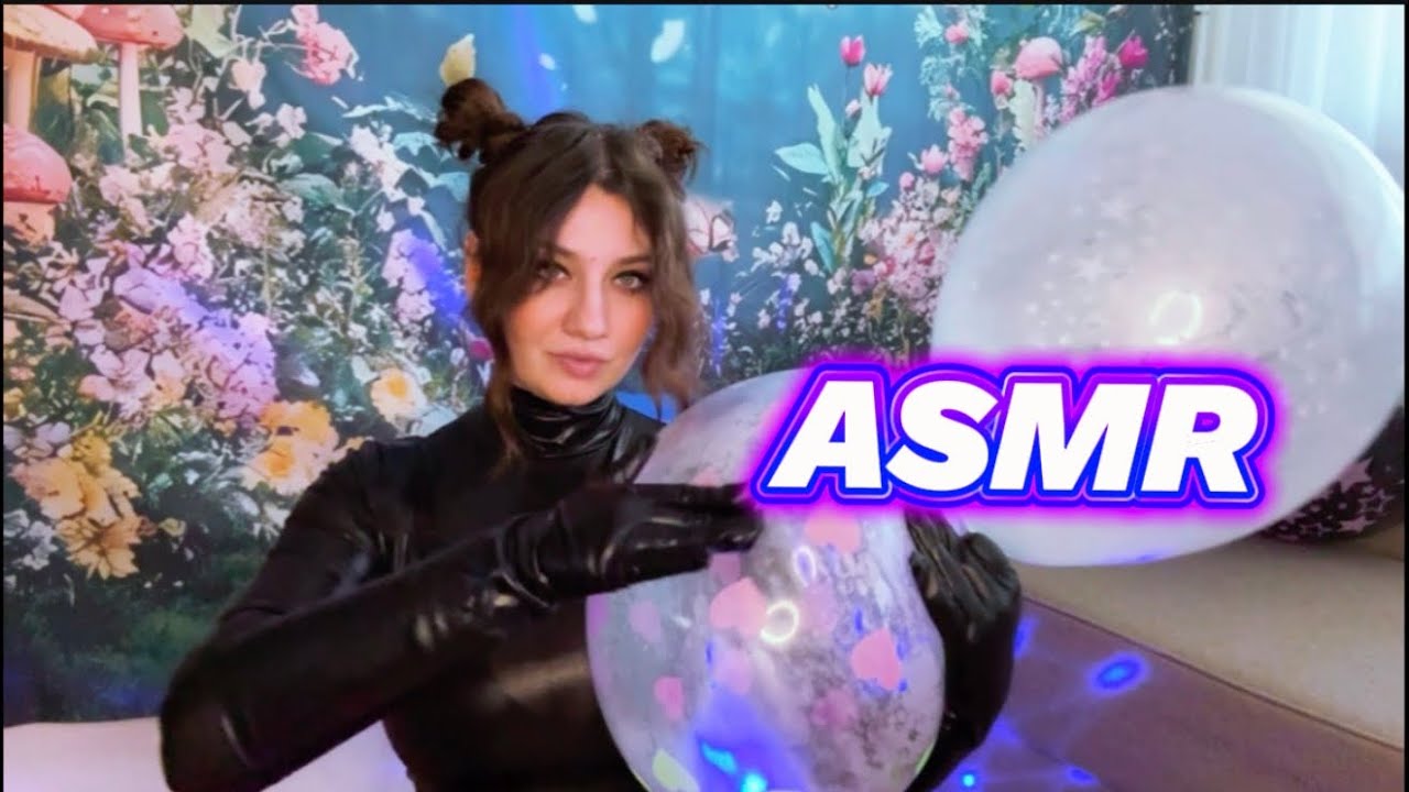 Squeaky Inflation ASMR Balloons | Deep Inflation, Squeaky Sounds & Big Pops 🖤 - YouTube