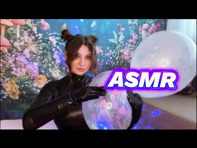ASMR Balloons | Deep Inflation, Squeaky Sounds & Big Pops 🖤