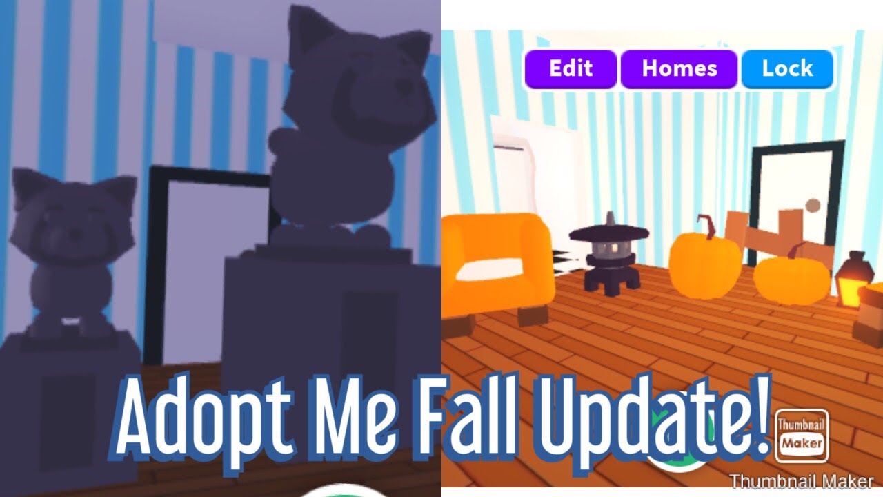 Adopt Me Fall Update - New Furniture and Map - YouTube