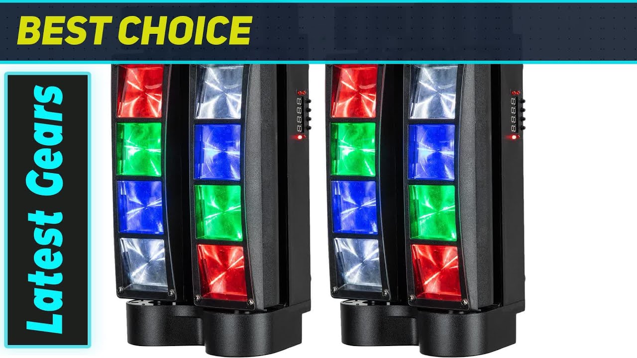 Lunsy Spider Moving Head Lights: Best Party Beams!