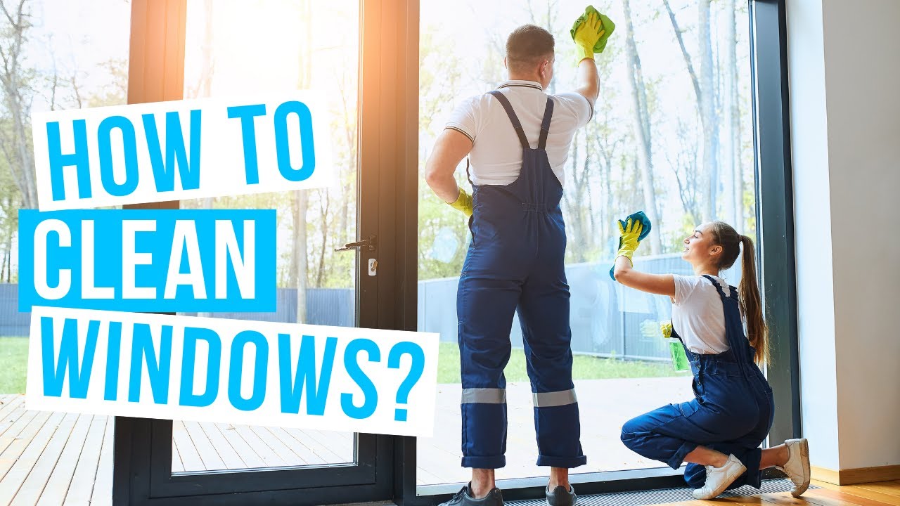 How to CLEAN WINDOWS? no streaks anymore! - YouTube