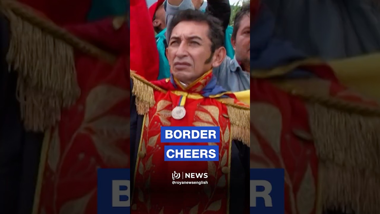 Massive crowds rally in Cúcuta showing support for Venezuela