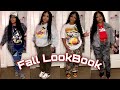 Fall LookBook 2021|Trendy outfit ideas| *street wear essentials* ft Fashion Nova, Walmart & Shein