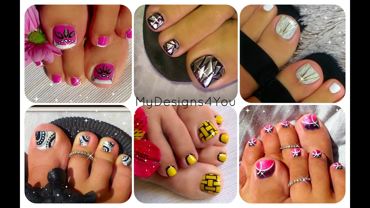 ♥ Toenail Art Compilation No.2  ♥ Compilación de Diseños de Uñas de Pies