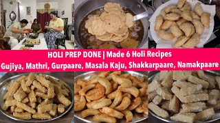 Difficult Time Mein Akele Ye Sab Banaya! Cooked 6 MUST Holi Recipes with TIPS | Kitchen Tips