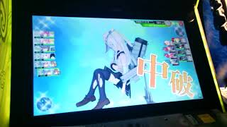 艦これアーケード　プレイ動画　007　４－４裏　潜水艦を旗艦で出撃！