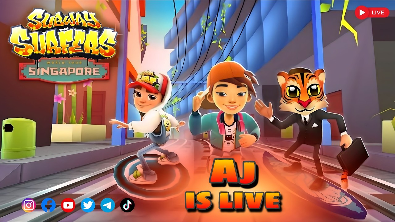 Subway surfers live #shortsfeed #subwaysurfers #shorts #gaming #shortsvideos