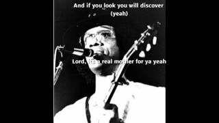 Video thumbnail of "Johnny Guitar Watson -  A real mother for ya (Lyrics)"