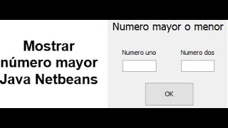 Mostrar numero mayor en java netbeans /show highest number in java netbeans