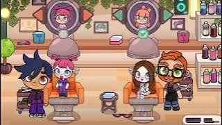Game Pazu Avatar World | Feea dan Hana Potong Rambut