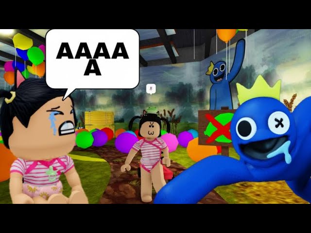 AMIGOS COLORIDOS PARTE 2  Roblox - Rainbow Friends 