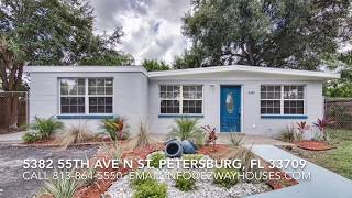 HOME FOR SALE - 5382 55th Ave N St. Petersburg, FL 33709