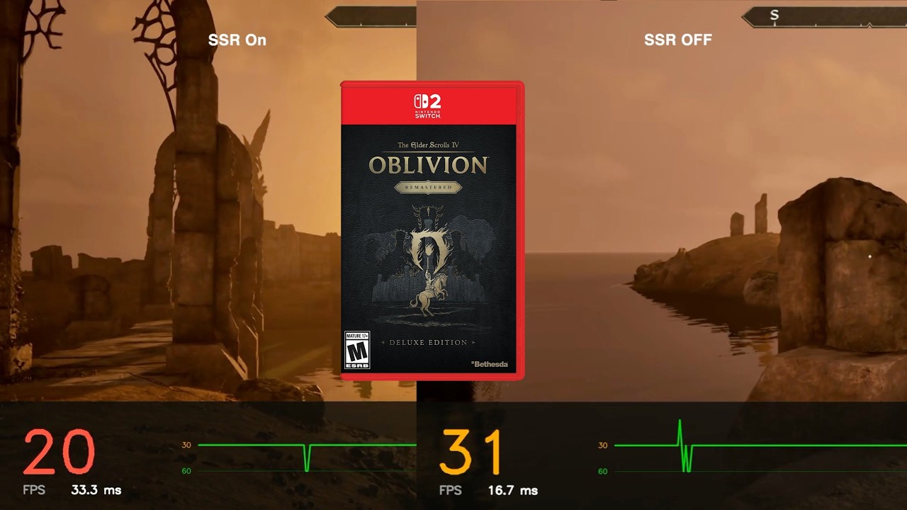 Does SSR Kill Your FPS? Oblivion Remastered Switch 2 Tested