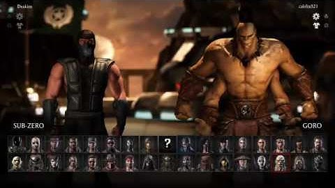 MKXL Sub-Zero Unbreakable/Grandmaster With New Patch #1