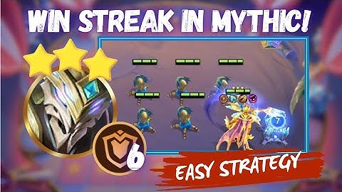 HOW TO WINSTREAK IN MYTHIC, MAGIC CHESS GOGO | EASY STRATEGY. MAGIC CHESS GOGO TIPS AND TRICKS
