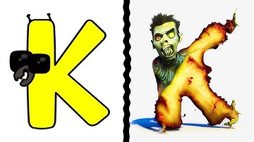 New Alphabet Lore Zombie Realistic Monster But Everyone Is ALL Different Versions (A-Z Full version)