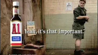 A1 Steak Sauce Commercial - Zoo Animals won't eat steak without A1.