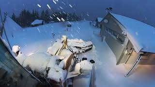 Snow plowing northern Norway 19,02,2024