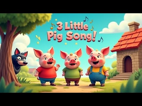 Three Little Pigs & Preschool Song|Nursery Rhymes & Kids Song - YouTube