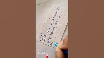 Stylish Motivational Shorts Writing Video #reels #shorts #video #shortsfeed #status #calligraphy#art