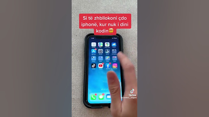 Zhbllokimi i IPhone kur keni harruar kodin