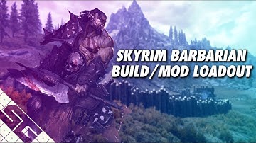 Skyrim Barbarian Build! Combat Mod List! PS4+Xbox One!