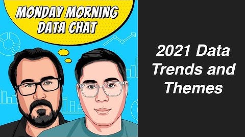 2021 Data Trends and Themes - Monday Morning Data Chat (12/28/2020)