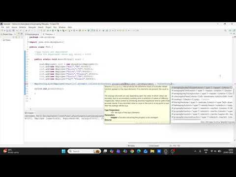 Java 8 -Stream Api - GroupingBy(Avg salary of each dept /dept whose avg salary greater than 50000)