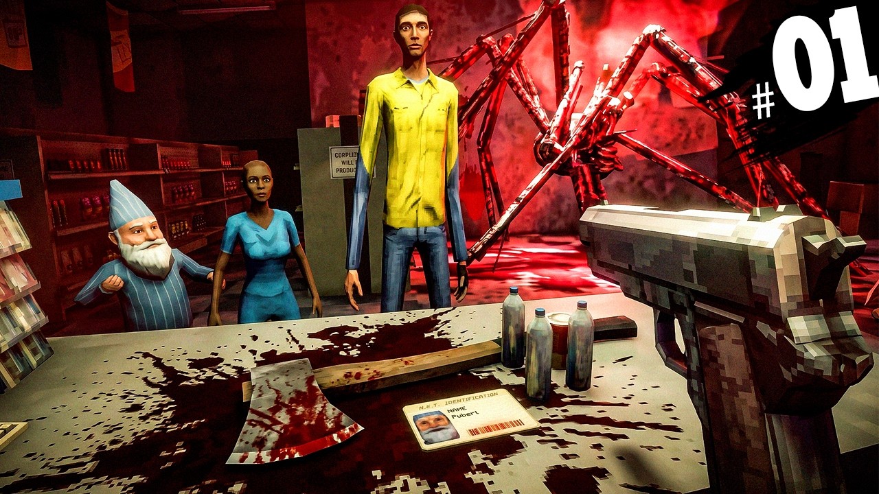 Shift At Midnight 4K Gameplay Deutsch - Traue niemanden im Supermarkt