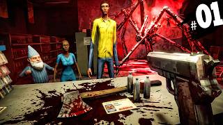 Shift at Midnight 4K Gameplay - Don't Trust Anyone at the Supermarket